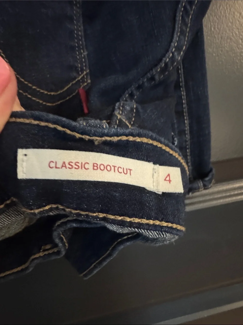 Levi's Women's Dark Indigo Boyfriend Jeans